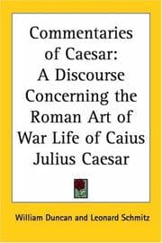 Tapa de Commentaries of Caesar