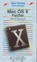 Tapa de MAC OS X Panther
