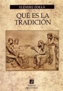 Tapa de Que Es La Tradicion