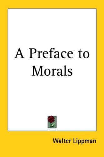 Tapa de A Preface to Morals