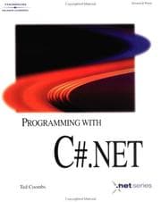 Tapa de Programming With C#.NET (.Net Series)