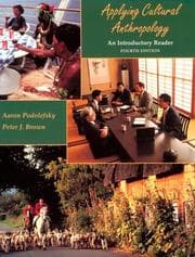 Tapa de Applying cultural anthropology