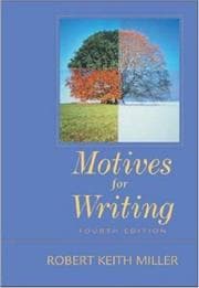 Tapa de Motives for writing