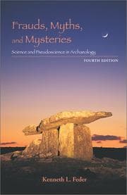 Tapa de Frauds, myths, and mysteries