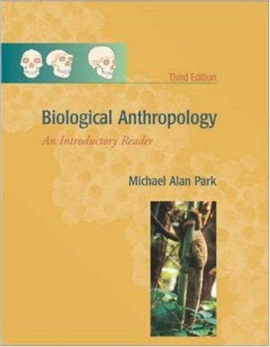 Tapa de Biological Anthropology