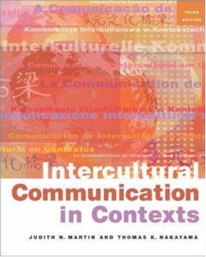 Tapa de Intercultural Communication in Contexts