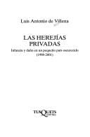 Tapa de Las Herejias Privadas