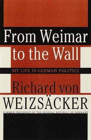Tapa de From Weimar to the Wall