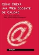 Tapa de Como Crear Una Web Docente De Calidad