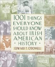 Tapa de 1001 things everyone should know about Irish-American history