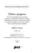 Tapa de Ordem e progresso