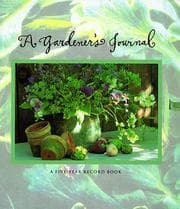 Tapa de A Gardener's Journal