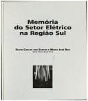 Tapa de Memória do setor elétrico na Região Sul