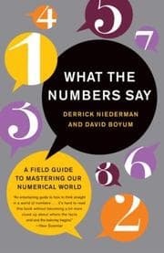Tapa de What the Numbers Say