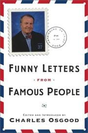 Tapa de Funny letters from famous people