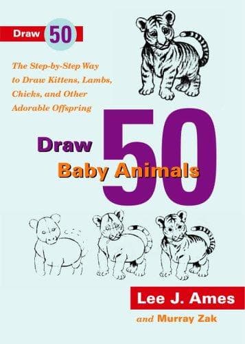 Tapa de Draw 50 baby animals