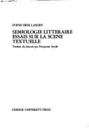 Tapa de Sémiology littéraire