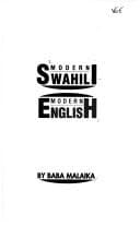 Tapa de Friendly Modern Swahili Modern English Dictionary