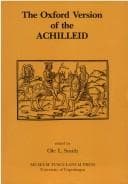 Tapa de The Oxford version of the Achilleid