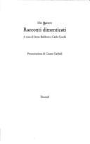 Tapa de Racconti Dimenticati