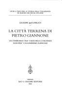 Tapa de Citta Terrena Di Pietro Giannone