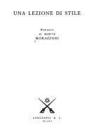 Tapa de Una Lezione Di Stile