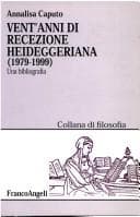 Tapa de Vent'anni Di Recezione Heideggeriana (1979-1999)