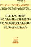 Tapa de Merleau-Ponty Fifty Years after His Death