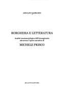 Tapa de Borghesia e letteratura