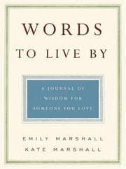 Tapa de Words to live by