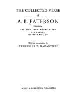 Tapa de The collected verse of A.B. Paterson