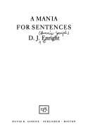 Tapa de A mania for sentences