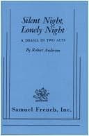 Tapa de Silent night, lonely night
