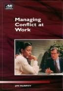 Tapa de Managing conflict at work