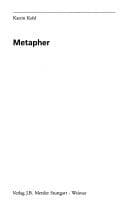 Tapa de Metapher
