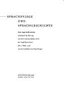Tapa de Sprachpflege und Sprachgeschichte