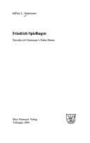 Tapa de Friedrich Spielhagen