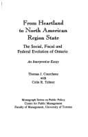 Tapa de From heartland to North American region state