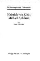 Tapa de Heinrich von Kleist - Michael Kohlhaas