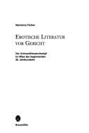 Tapa de Erotische Literatur vor Gericht