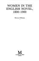 Tapa de Women in the English novel, 1800-1900