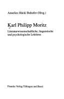 Tapa de Karl Philipp Moritz