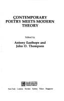 Tapa de Contemporary poetry meets modern theory