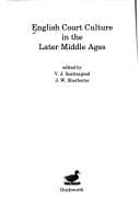 Tapa de English court culture in the later Middle Ages