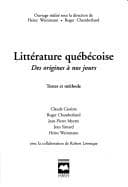 Tapa de Littérature québécoise