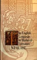 Tapa de The English language in medieval literature