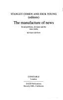 Tapa de Manufacture of News: Deviance, Social Problems and the Mass Media