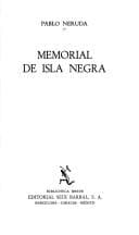 Tapa de Memorial de isla negra