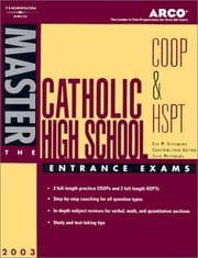 Tapa de Master the Catholic HS EntranceExam 2003 (Master the Catholic High School Entrance Exams, 2003)