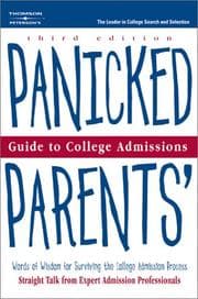 Tapa de Panicked parents' guide to college admissions